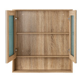 Expert Homewares Crovyn 900mm Mirrored Shaving Cabinet with Open Shelf