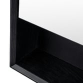 Expert Homewares Crovyn 900mm Mirrored Shaving Cabinet with Open Shelf