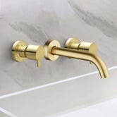 Expert Homewares Euro Matte Wall Mounted Bath/Basin Spout &amp; Tap Set