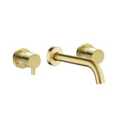 Expert Homewares Euro Matte Wall Mounted Basin Spout &amp; Tap Set