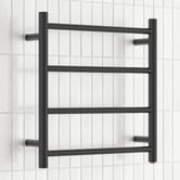 Expert Homewares Solander 500 x 520mm 4 Bar Heated Towel Rail