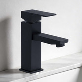 Expert Homewares Nero Brass Basin Mixer Tap