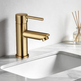Expert Homewares Solander Brass Pin lever Basin Mixer