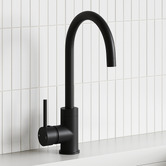 Expert Homewares Colby Round Gloss Swivel Kitchen Sink Mixer