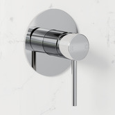 Expert Homewares Solander Round Shower/Bath Wall Mixer