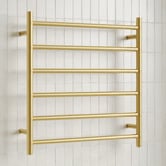 Expert Homewares Solander 600 x 620mm Round Heated Towel Rail