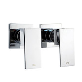 Expert Homewares Nero Bath Spout &amp; Wall Tap Set