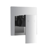 Expert Homewares Nero 250mm Bath/Basin Wall Spout &amp; Mixer Tap Set