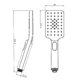 Expert Homewares Nero Hand-held Shower