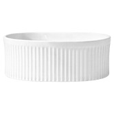 Expert Homewares Zoya 400mm Gloss White Pill Ceramic Basin