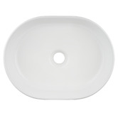 Expert Homewares Zoya 400mm Gloss White Pill Ceramic Basin