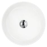 Expert Homewares Zoya 280mm Gloss White Round Ceramic Basin with Pop-Up Waste