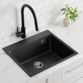 Expert Homewares 550mm Single Granite Composite Kitchen Sink