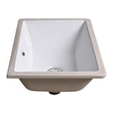 Expert Homewares Cambridge Curved White Ceramic Undermount Basin