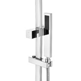 Expert Homewares Ace Chrome Twin Shower With Slim Hand Shower