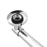 Expert Homewares Euro 200mm Swivel Shower Arm &amp; Head