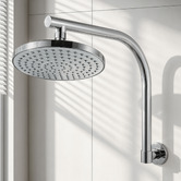 Expert Homewares Euro 200mm Swivel Shower Arm &amp; Head
