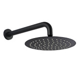 Expert Homewares Euro 300mm Round Super-Slim Shower Arm &amp; Head