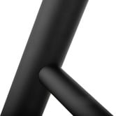 Expert Homewares Solander 500 x 520mm Matte Black 4 Bar Heated Towel Rail
