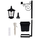 Expert Homewares Zander Solar Lamp Post Light