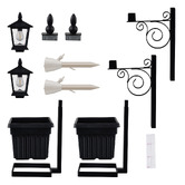 Expert Homewares Zander Solar Lamp Post Lights