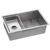 Expert Homewares Barossa 680mm Single Stainless Steel Kitchen Sink &amp; Accessories Package