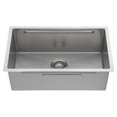 Expert Homewares Barossa 680mm Single Stainless Steel Kitchen Sink &amp; Accessories Package