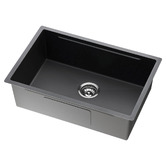 Expert Homewares Barossa 680mm Single Stainless Steel Kitchen Sink &amp; Accessories Package