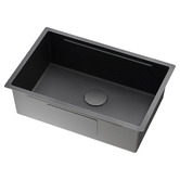 Expert Homewares Barossa 680mm Single Stainless Steel Kitchen Sink &amp; Accessories Package