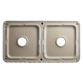 Expert Homewares Pierre 838mm Double Fireclay Farmhouse Sink