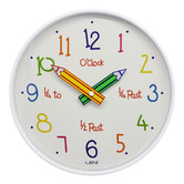 Leni 25cm Leni Pencil Dial Kids Wall Clock