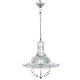 Thabisa Lighting Harrison 22cm Ceiling Lamp in Silver