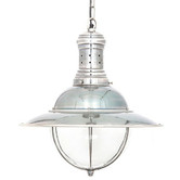 Thabisa Lighting Harrison 22cm Ceiling Lamp in Silver