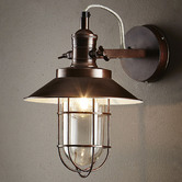 Thabisa Lighting Copper Maine Meta Swivel Wall Light