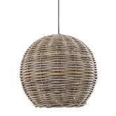 Thabisa Lighting Round Rattan Pendant Light
