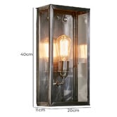 Thabisa Lighting Charlotte Outdoor Flush Mount Wall Light