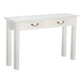 La Verde Larsson 2 Drawer Mahogany Console Table