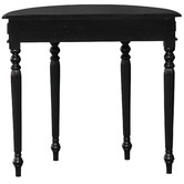 La Verde Larsson Curved Mahogany Console Table