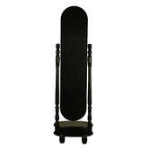 La Verde Felicity Mahogany Wood Standing Mirror