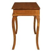 La Verde Nathaniel Mahogany Wood Writing Desk