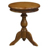 La Verde Peerce Mahogany Wood Wine Table