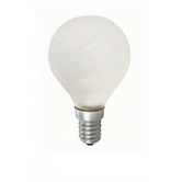 Lunescent Lighting 240V Mini Base Fancy Round Halogen Energy Saving in Frosted