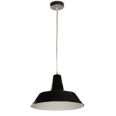 Lunescent Lighting Gair Shallow Dome Steel Pendant Light