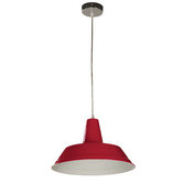 Lunescent Lighting Gair Shallow Dome Steel Pendant Light