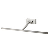 Lunescent Lighting Chrome Dash LED Metal Wall Sconce