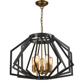 Lunescent Lighting Beck Helm Oiled Bronze 5 Light Pendant