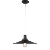 Lunescent Lighting Ashstead Black Iron Pendant Light