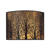Lunescent Lighting Curved Autumn Wall Light