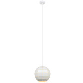 Lunescent Lighting Tiled Armis 30cm Iron Pendant Light