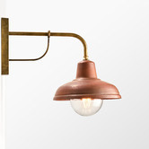 Lunescent Lighting Copper Deksel Wall Light